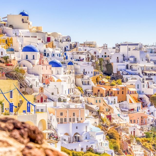 Santorini: Excursão Destaques c/ Vinhos e Pôr do Sol em Oia