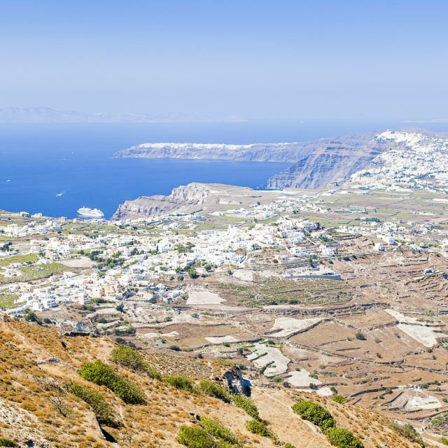 Santorini: Excursão Destaques c/ Vinhos e Pôr do Sol em Oia