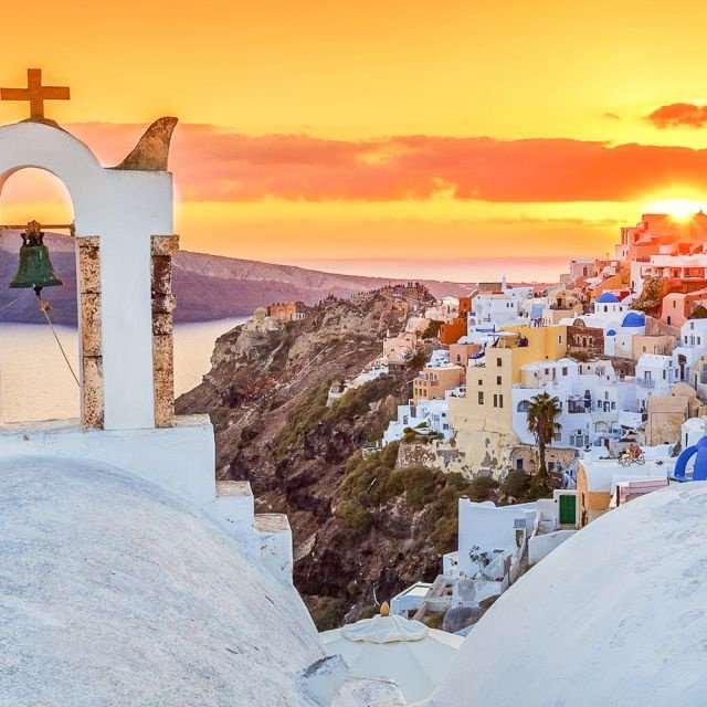 Santorini: Excursão Destaques c/ Vinhos e Pôr do Sol em Oia