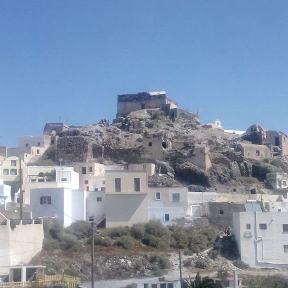 Santorini: Excursão para grupos pequenos pelos castelos venezianos