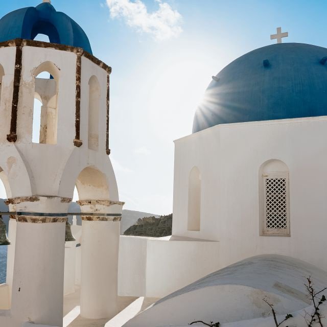 Santorini: destaques e degustação de vinhos privada de dia inteiro