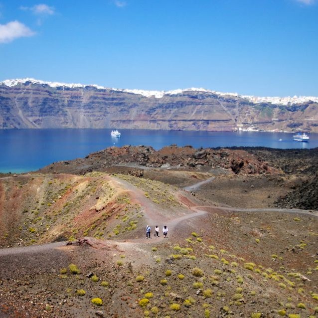Santorini: Cruzeiro 3 Ilhas Vulcânicas