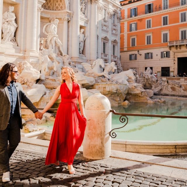 Roma: sessão de fotos na Fontana di Trevi