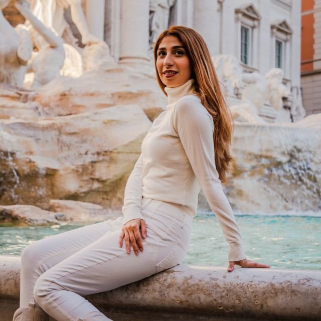 Roma: sessão de fotos na Fontana di Trevi
