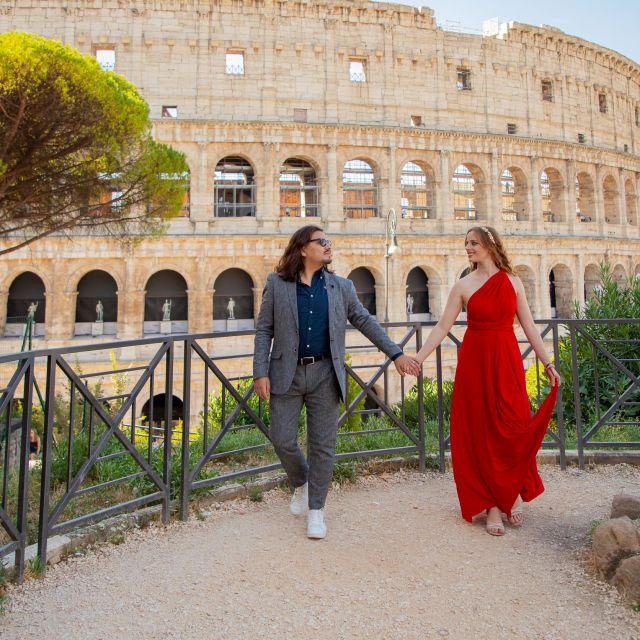 Roma: sessão de fotos profissional fora do Coliseu