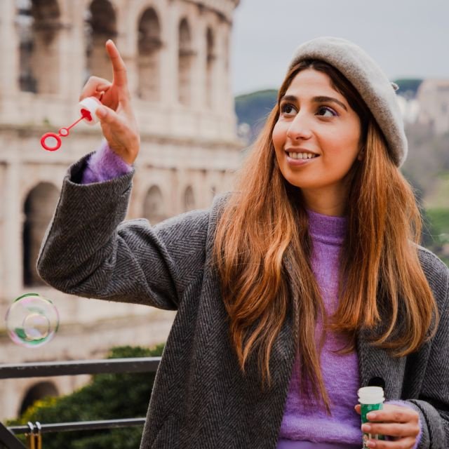 Roma: sessão de fotos profissional fora do Coliseu