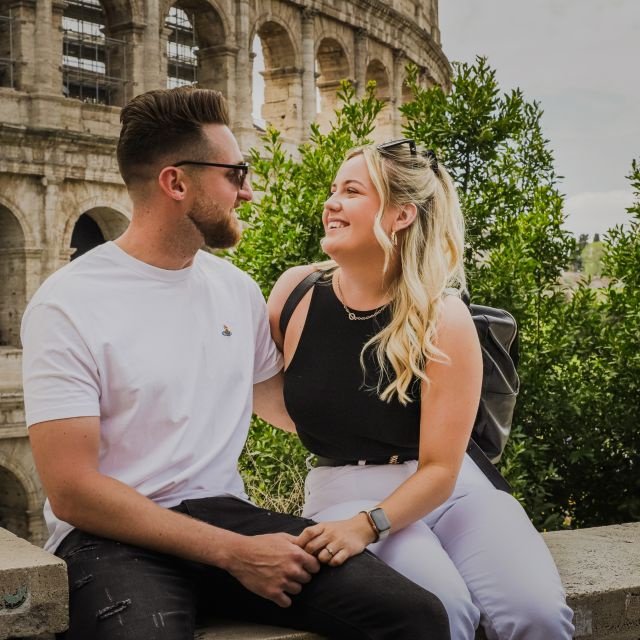 Roma: sessão de fotos profissional fora do Coliseu