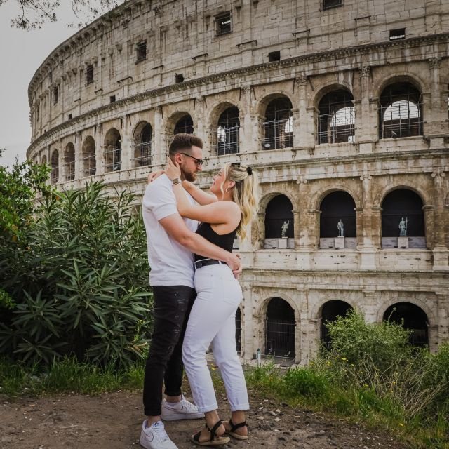 Roma: sessão de fotos profissional fora do Coliseu
