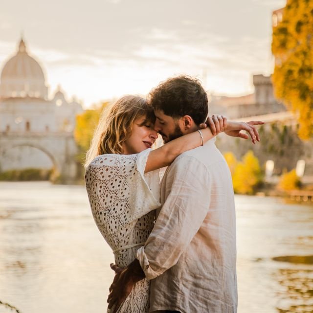Roma: Sessão de fotos profissional do Vaticano e Castel Sant'Angelo