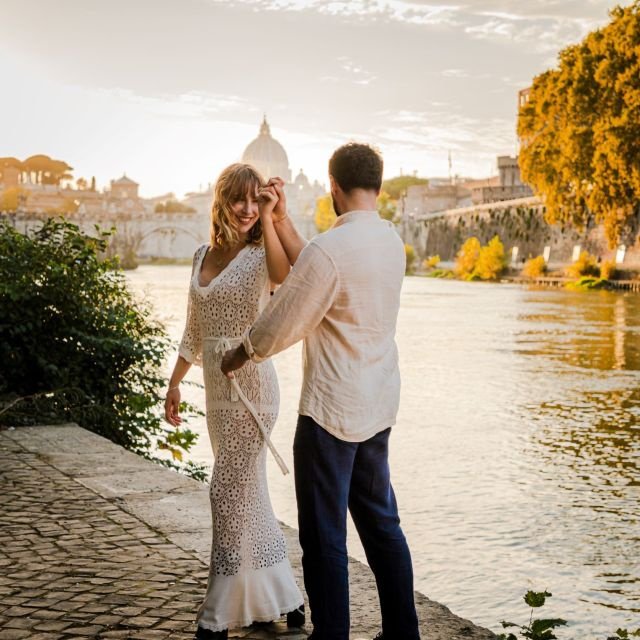 Roma: Sessão de fotos profissional do Vaticano e Castel Sant'Angelo