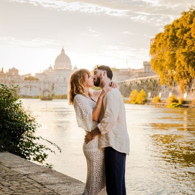 Roma: Sessão de fotos profissional do Vaticano e Castel Sant'Angelo