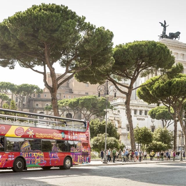 Roma: Bilhete de Ônibus Hop-On Hop-Off com Guia de Áudio