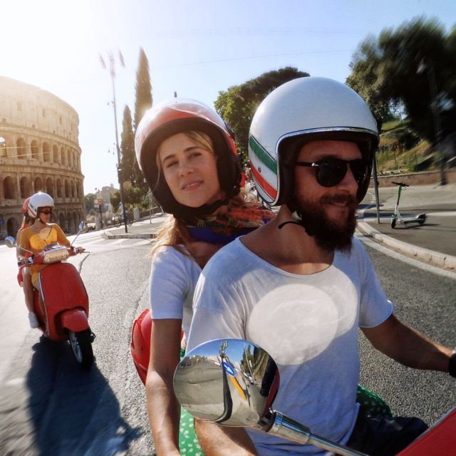 Roma: Excursão turística autoguiada pela Vespa