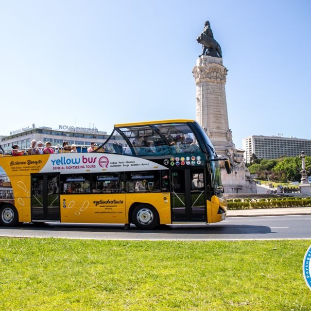 Lisboa: Ônibus Hop-On Hop-Off 2 Linhas