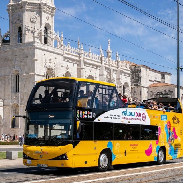 Lisboa: Ônibus Hop-On Hop-Off 2 Linhas