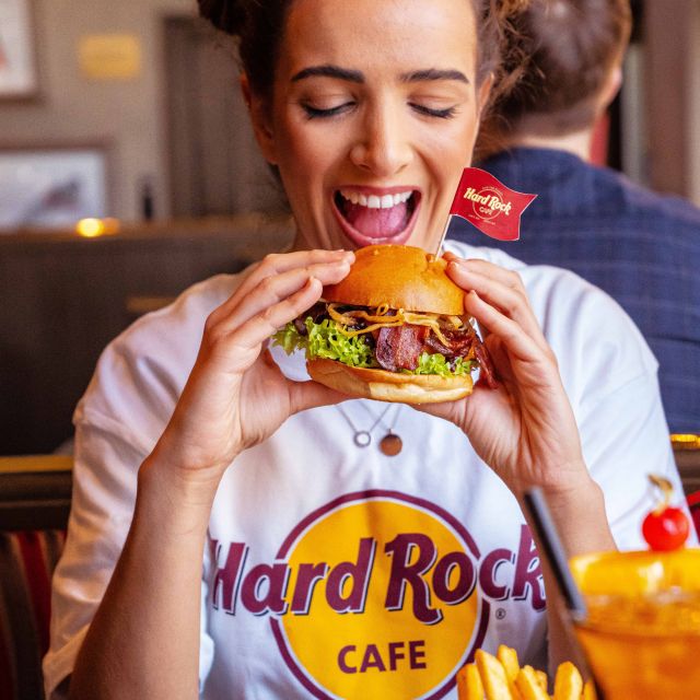 Lisboa: Hard Rock Cafe com Menu Fixo ao Almoço ou Jantar