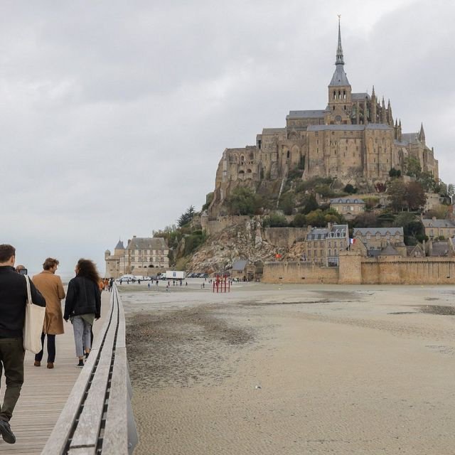 Paris: Excursão Guiada de 1 Dia a Monte Saint-Michel