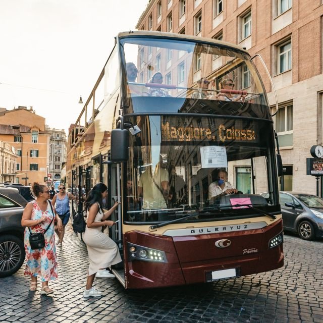 Roma: Circuito do Ônibus Turístico Hop-On Hop-Off