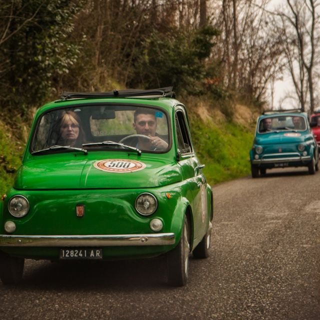 Florença: Degustação de Vinhos c/ Almoço e Fiat 500 Retrô