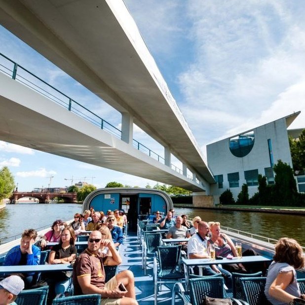 Berlim: passeio de barco de meio dia e Landwehrkanal