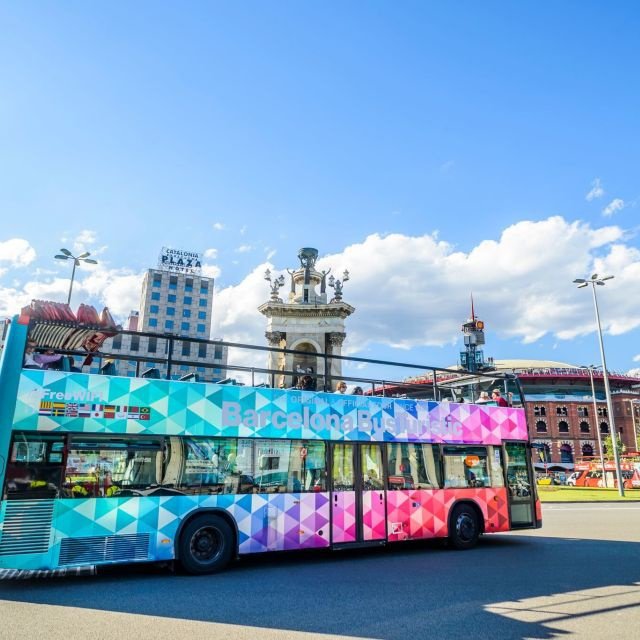 Barcelona: ônibus hop-on hop-off com bilhete de 48 horas