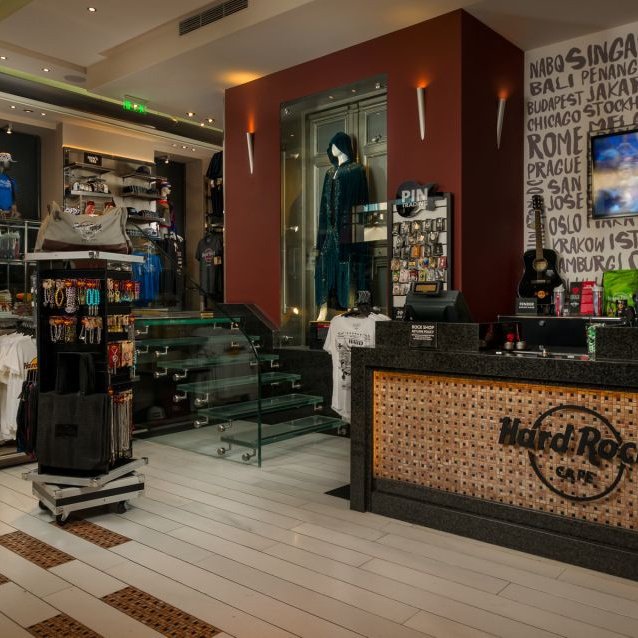 Hard Rock Cafe Athens com menu fixo para almoço ou jantar