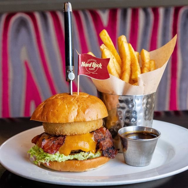 Amsterdã: Hard Rock Cafe com menu fixo para almoço ou jantar