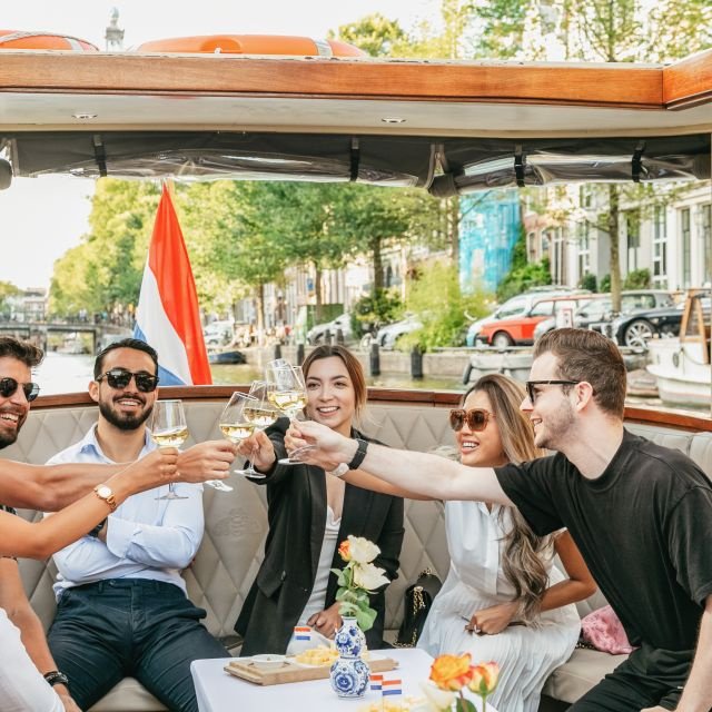 Amsterdã: Cruzeiro Clássico com Opção de Queijos e Vinho