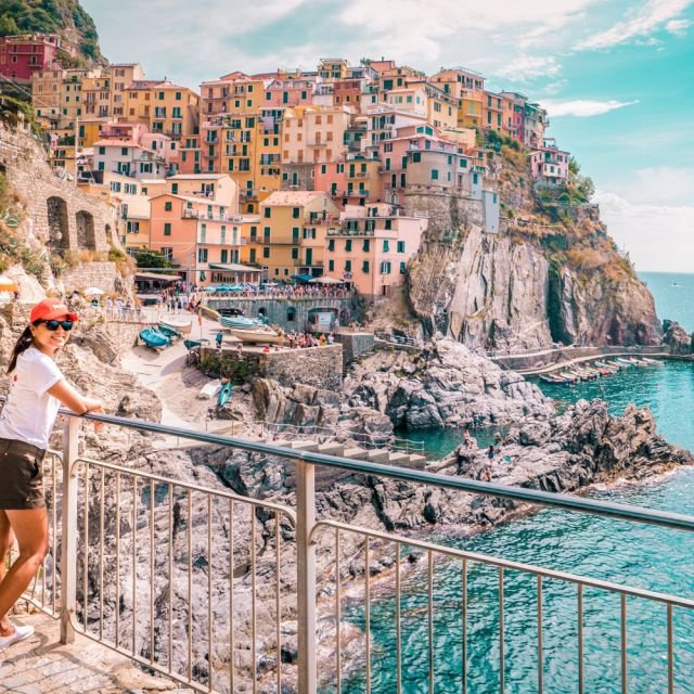 Milão: viagem guiada de um dia inteiro a Cinque Terre com cruzeiro