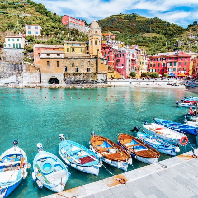 Milão: viagem guiada de um dia inteiro a Cinque Terre com cruzeiro