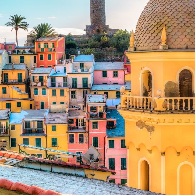 Milão: viagem guiada de um dia inteiro a Cinque Terre com cruzeiro