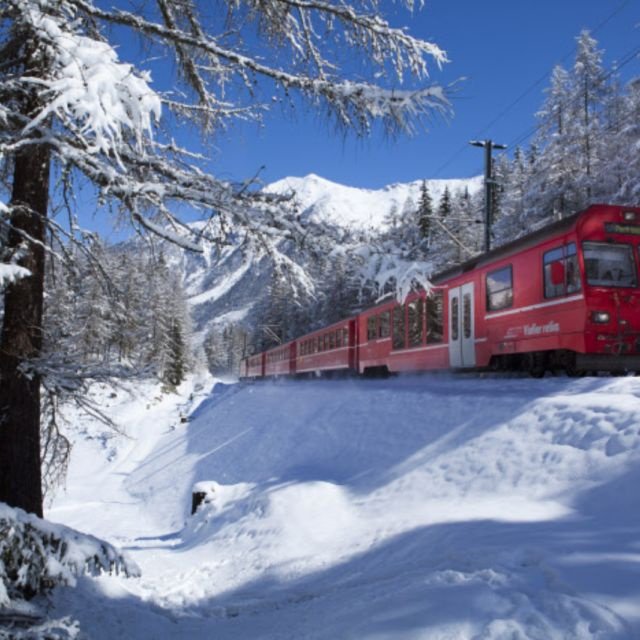 De Milão: Excursão Turística St. Moritz e Bernina Express