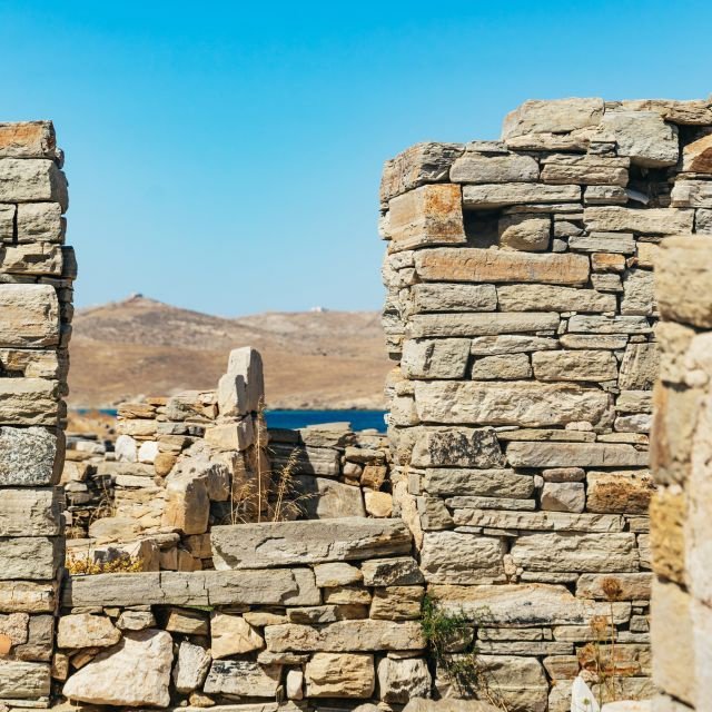 Mykonos: Excursão Guiada a Delos com Ingresso Sem Fila