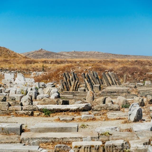 Mykonos: Excursão Guiada a Delos com Ingresso Sem Fila