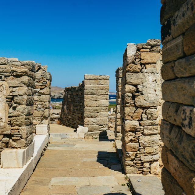 Mykonos: Excursão Guiada a Delos com Ingresso Sem Fila