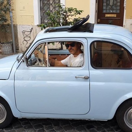 Roma: Aluguel Fiat 500 Classic de dia inteiro