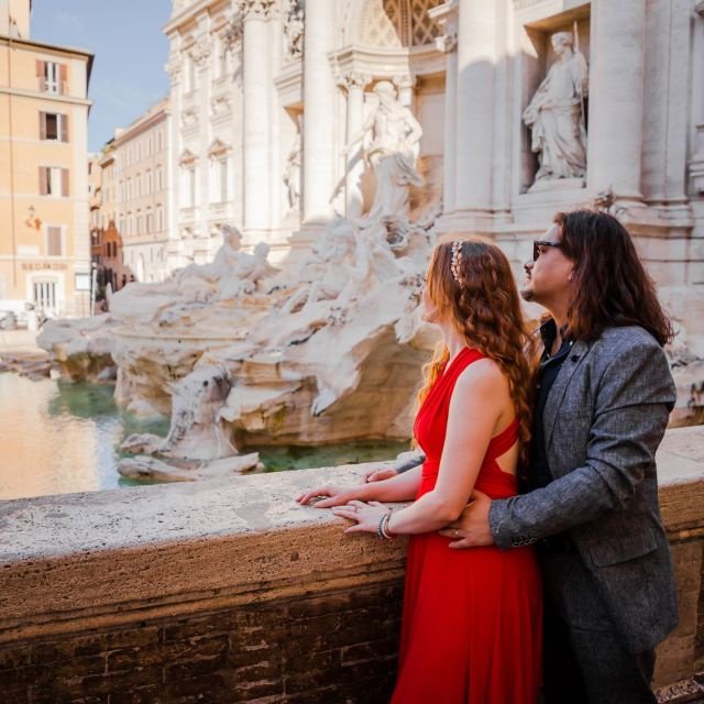 Roma: sessão de fotos na Fontana di Trevi