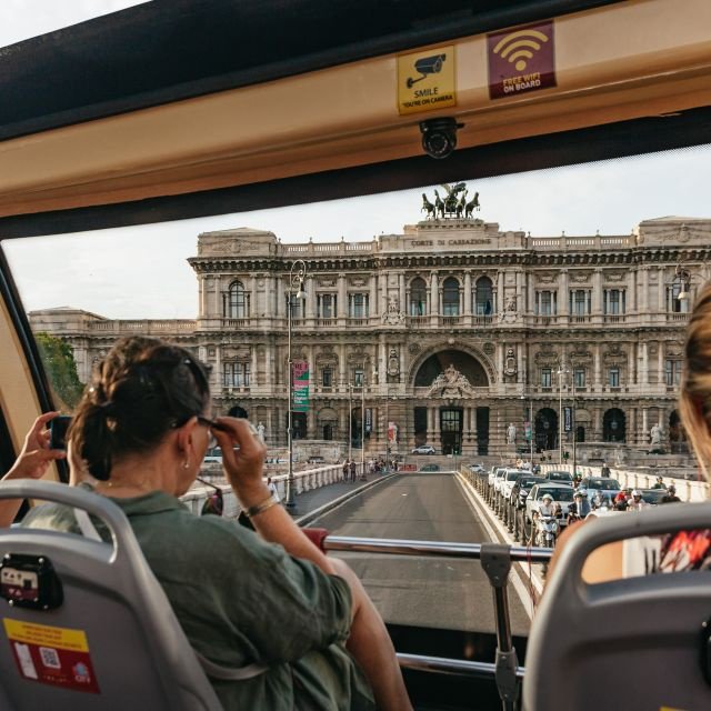 Roma: Circuito do Ônibus Turístico Hop-On Hop-Off