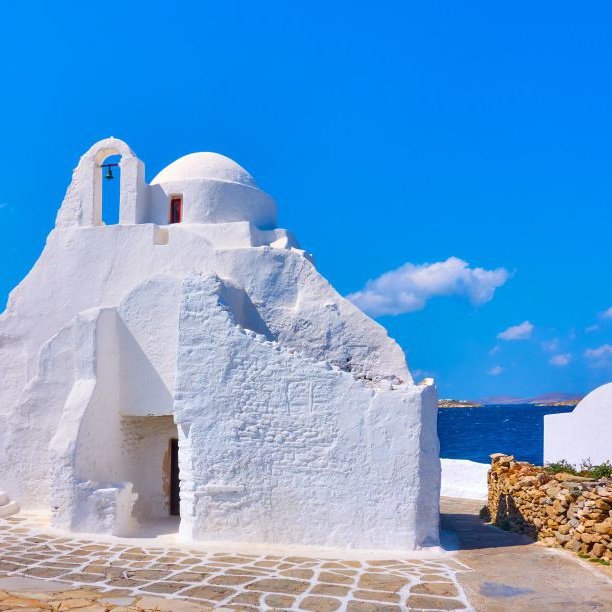 Mykonos: De Atenas - viagem de um dia a Mykonos com bilhetes de balsa