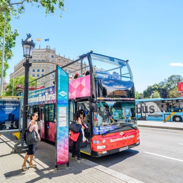 Barcelona: ônibus hop-on hop-off com bilhete de 48 horas