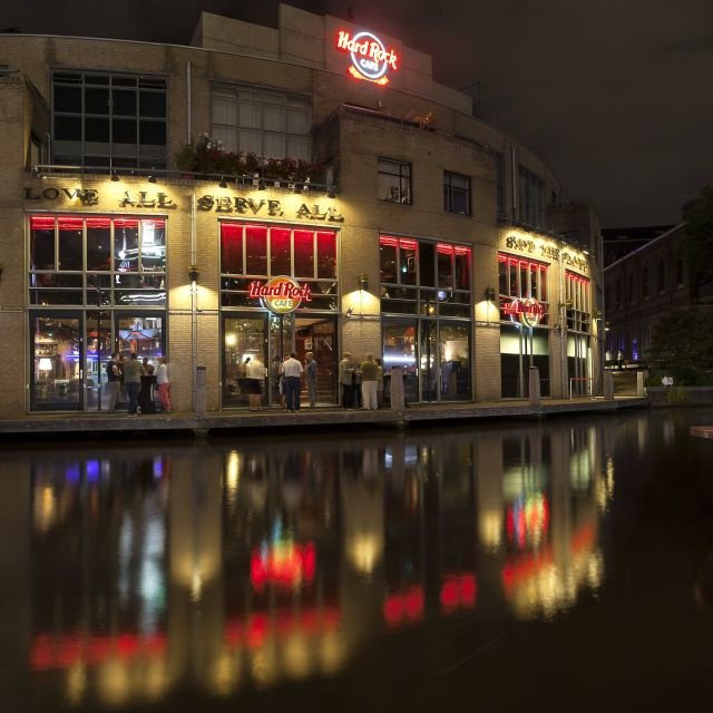 Amsterdã: Hard Rock Cafe com menu fixo para almoço ou jantar