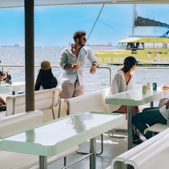 Barcelona: Passeio de Catamarã Ecológico pelo Porto