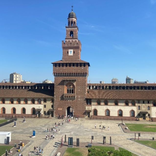 Milão: ingresso para o Castelo Sforza com guia de áudio digital