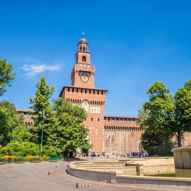 Milão: ingresso para o Castelo Sforza com guia de áudio digital